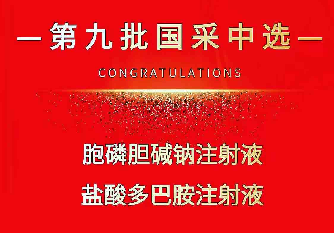 热烈祝贺乐虎游戏官网两个品种中标第九批国家集采